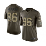 nike nfl jerseys new york jets #96 wilkerson army green[nike Limited Salute To Service]