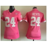 2015 Women Nike New York Jets #24 Darrelle Revis Pink Jerseys