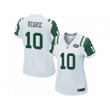 Women Nike New York Jets #10 Jermaine Kearse Game White NFL Jersey