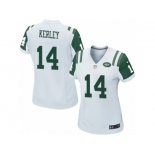 Women Nike New York Jets #14 Jeremy Kerley Game White NFL Jersey