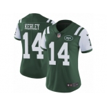 Women Nike New York Jets #14 Jeremy Kerley Green Team Color Vapor Untouchable Limited Player NFL Jersey