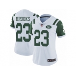 Women Nike New York Jets #23 Terrence Brooks White Vapor Untouchable Limited Player NFL Jersey