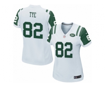 Women Nike New York Jets #82 Will Tye Game White NFL Jersey