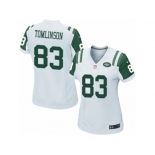 Women Nike New York Jets #83 Eric Tomlinson Game White NFL Jersey