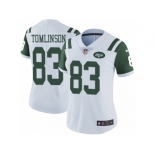 Women Nike New York Jets #83 Eric Tomlinson White Vapor Untouchable Limited Player NFL Jersey