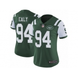 Women Nike New York Jets #94 Kony Ealy Green Team Color Vapor Untouchable Limited Player NFL Jersey