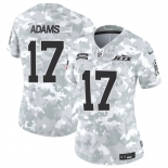 Women's New York Jets #17 Davante Adams 2024 F.U.S.E Arctic Camo Salute To Service Limited Stitched Jersey