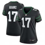 Women's New York Jets #17 Davante Adams Black Stitched Jersey