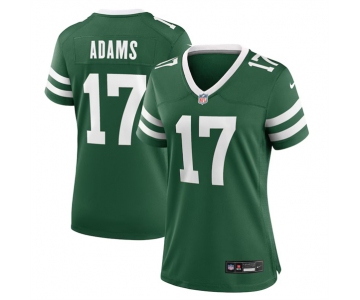 Women's New York Jets #17 Davante Adams Green Stitched Jersey