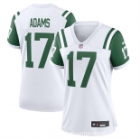 Women's New York Jets #17 Davante Adams White Classic Alternate Stitched Jersey