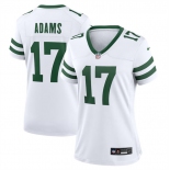 Women's New York Jets #17 Davante Adams White Stitched Jersey