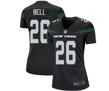 Women's New York Jets #26 Le'Veon Bell Game Black Alternate Football Jersey