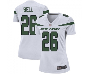 Women's New York Jets #26 Le'Veon Bell Game White Football Jersey