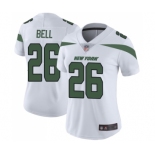 Women's New York Jets #26 Le'Veon Bell White Vapor Untouchable Limited Player Football Jersey