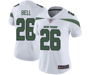 Women's New York Jets #26 Le'Veon Bell White Vapor Untouchable Limited Player Football Jersey