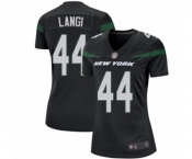 Women's New York Jets #44 Harvey Langi Game Black Alternate Football Jersey