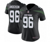 Women's New York Jets #96 Henry Anderson Black Alternate Vapor Untouchable Limited Player Football Jersey