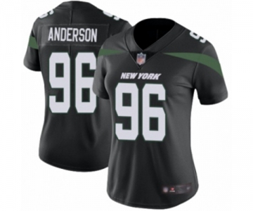 Women's New York Jets #96 Henry Anderson Black Alternate Vapor Untouchable Limited Player Football Jersey