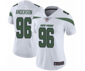 Women's New York Jets #96 Henry Anderson White Vapor Untouchable Limited Player Football Jersey