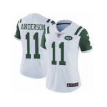 Women's Nike New York Jets #11 Robby Anderson Vapor Untouchable Limited White NFL Jersey