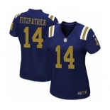 Women's Nike New York Jets #14 Ryan Fitzpatrick Navy Blue Alternate NFL Jersey