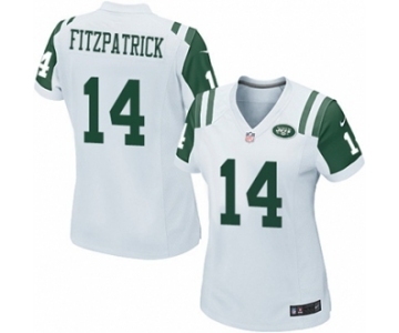 Women's Nike New York Jets #14 Ryan Fitzpatrick White NFL Jersey