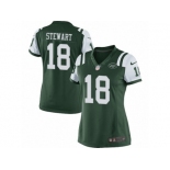 Women's Nike New York Jets #18 ArDarius Stewart Limited Green Team Color NFL Jersey