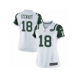 Women's Nike New York Jets #18 ArDarius Stewart Limited White NFL Jersey