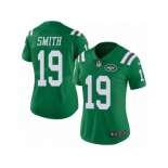 Women's Nike New York Jets #19 Devin Smith Limited Green Rush NFL Jersey