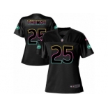 Women's Nike New York Jets #25 Shamarko Thomas Game Black Fashion NFL Jersey