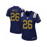 Women's Nike New York Jets #26 Marcus Maye Game Navy Blue Alternate NFL Jersey