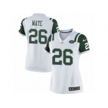 Women's Nike New York Jets #26 Marcus Maye Limited White NFL Jersey