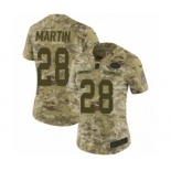 Women's Nike New York Jets #28 Curtis Martin Limited Camo 2018 Salute to Service NFL Jersey