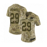 Women's Nike New York Jets #29 Bilal Powell Limited Camo 2018 Salute to Service NFL Jersey