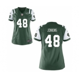 Women's Nike New York Jets #48 Jordan Jenkins Green Team Color NFL Jersey