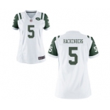 Women's Nike New York Jets #5 Christian Hackenberg White NFL Jersey