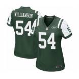 Women's Nike New York Jets #54 Avery Williamson Game Green Team Color NFL Jersey