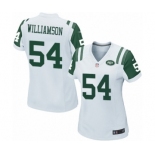 Women's Nike New York Jets #54 Avery Williamson Game White NFL Jersey