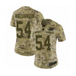 Women's Nike New York Jets #54 Avery Williamson Limited Camo 2018 Salute to Service NFL Jersey