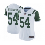 Women's Nike New York Jets #54 Avery Williamson White Vapor Untouchable Elite Player NFL Jersey