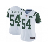 Women's Nike New York Jets #54 Bruce Carter Vapor Untouchable Limited White NFL Jersey