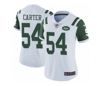 Women's Nike New York Jets #54 Bruce Carter Vapor Untouchable Limited White NFL Jersey