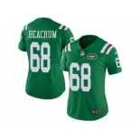 Women's Nike New York Jets #68 Kelvin Beachum Limited Green Rush NFL Jersey