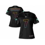 Women's Nike New York Jets #7 Chandler Catanzaro Game Black Fashion NFL Jersey