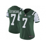 Women's Nike New York Jets #7 Chandler Catanzaro Vapor Untouchable Limited Green Team Color NFL Jersey