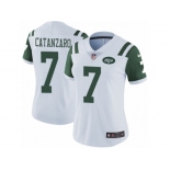 Women's Nike New York Jets #7 Chandler Catanzaro Vapor Untouchable Limited White NFL Jersey