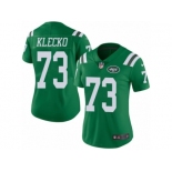 Women's Nike New York Jets #73 Joe Klecko Limited Green Rush NFL Jersey