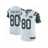 Women's Nike New York Jets #80 Wayne Chrebet Vapor Untouchable Limited White NFL Jersey