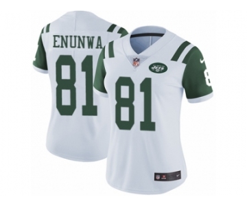 Women's Nike New York Jets #81 Quincy Enunwa Vapor Untouchable Limited White NFL Jersey