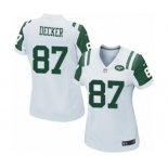 Women's Nike New York Jets #87 Eric Decker White NFL Jersey